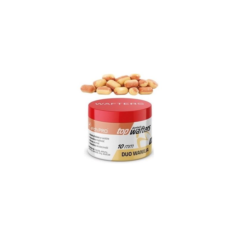 DUMBELLS MATCH PRO WAFTERS DUO 10mm 25g WANILIA
