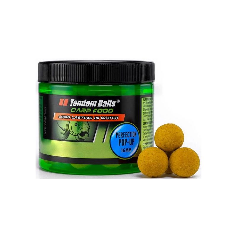 KULKI TANDEM BAITS PERFECTION POP UP 16mm WANILIA