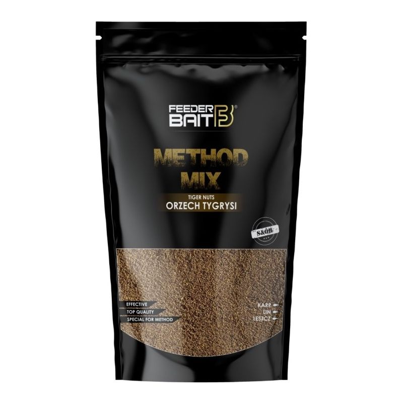 ZANĘTA FEEDER BAIT METHOD MIX ORZECH TYGRYSI 800g