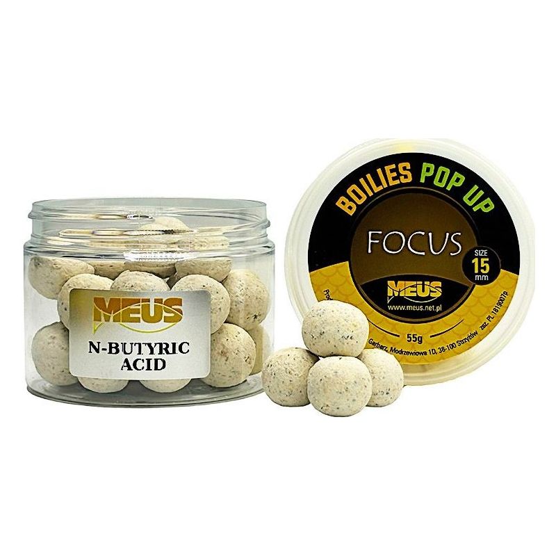 KULKI MEUS POP UP FOCUS 55g 15mm SKISŁE MASŁO 