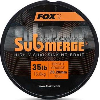 PLECIONKA FOX SUBMERGE 0.20mm 300m ORANGE 