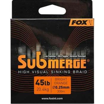 PLECIONKA FOX SUBMERGE 0.25mm 300m ORANGE 