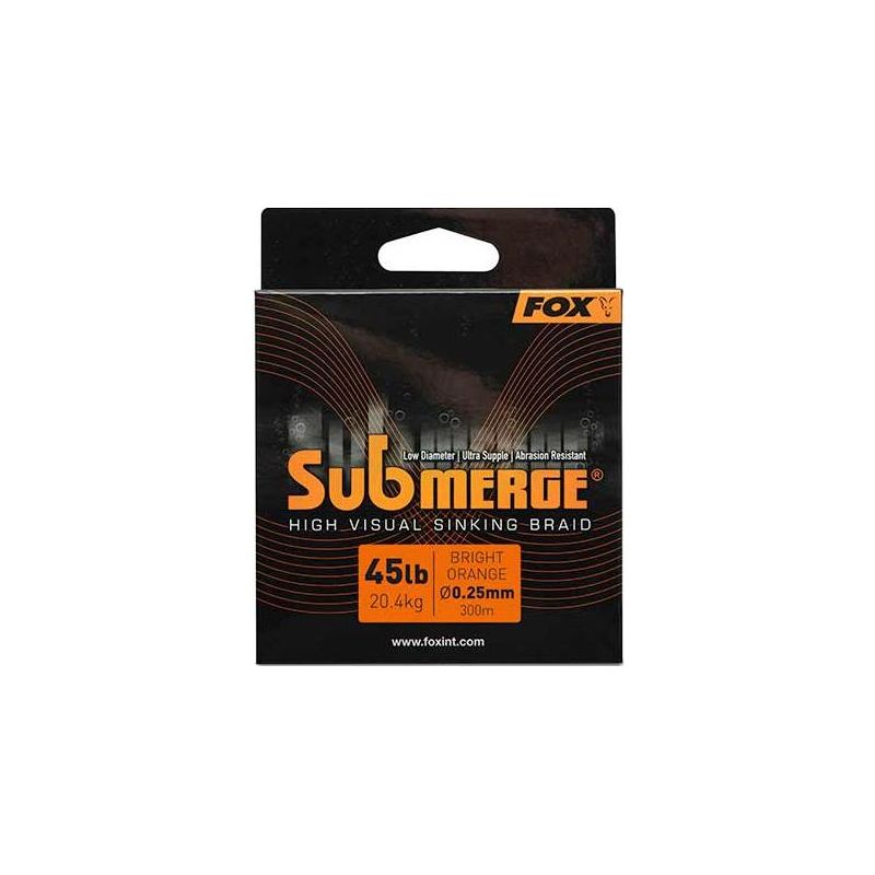 PLECIONKA FOX SUBMERGE 0.25mm 300m ORANGE 