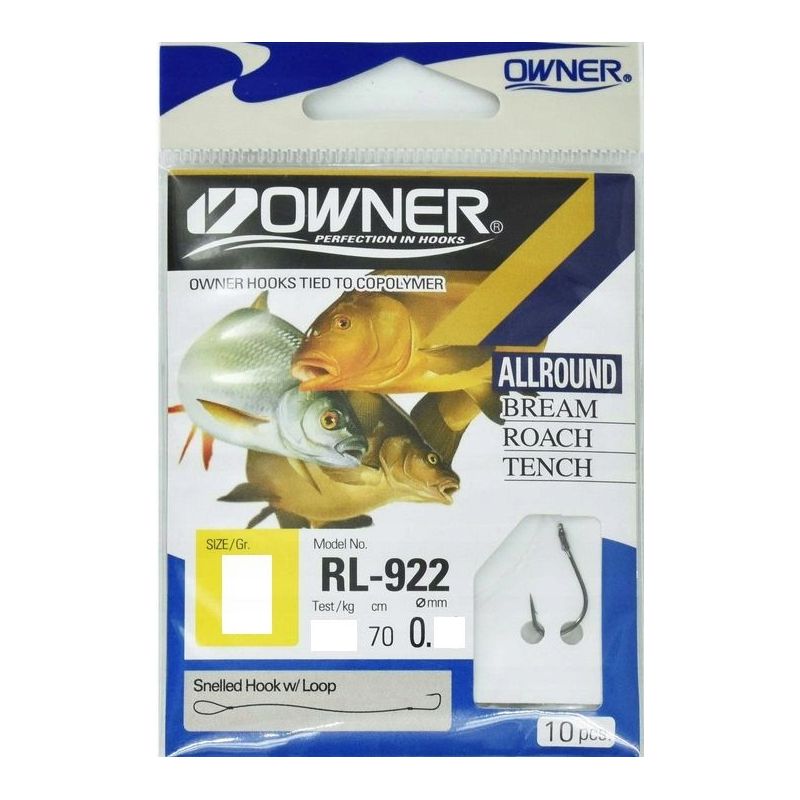 HACZYKI Z PRZYPONEM OWNER RL922 PIN 8 0.16mm