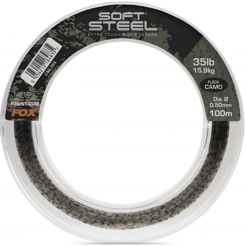ŻYŁKA STRZAŁÓWKA FOX SOFT STEEL FLECK CAMO 0.50mm