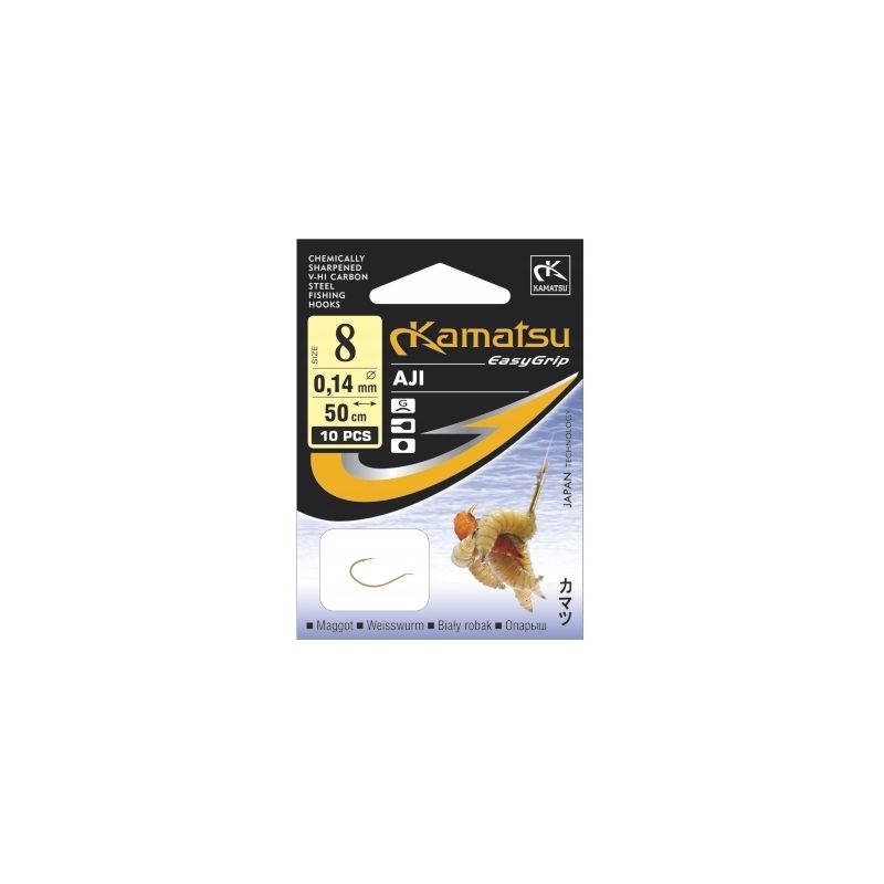 PRZYPON KAMATSU KONGER AJI 5207 BIAŁY ROBAK ROZ.8