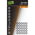 PIERŚCIEŃ FOX EDGES RIG RINGS 3.7mm LARGE 25szt