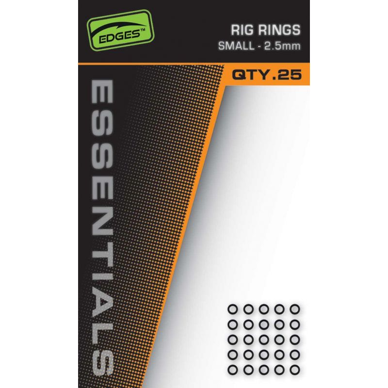 PIERŚCIEŃ FOX EDGES RIG RINGS 2.5mm SMALL 25szt 