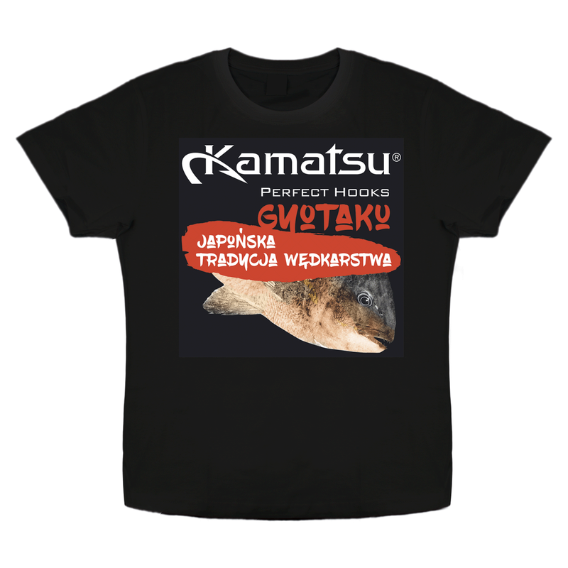 KOSZULKA KONGER KAMATSU GYOTAKU CZARNA XL T-SHIRT