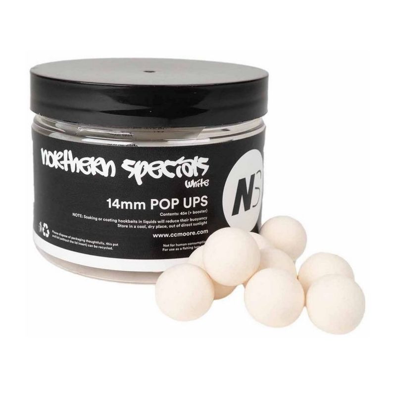 KULKI CC MOORE NS1 POP UPS WHITE 14mm 