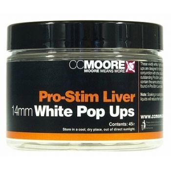 KULKI CC MOORE PRO-STIM LIVER WHITE POP UP 14mm 