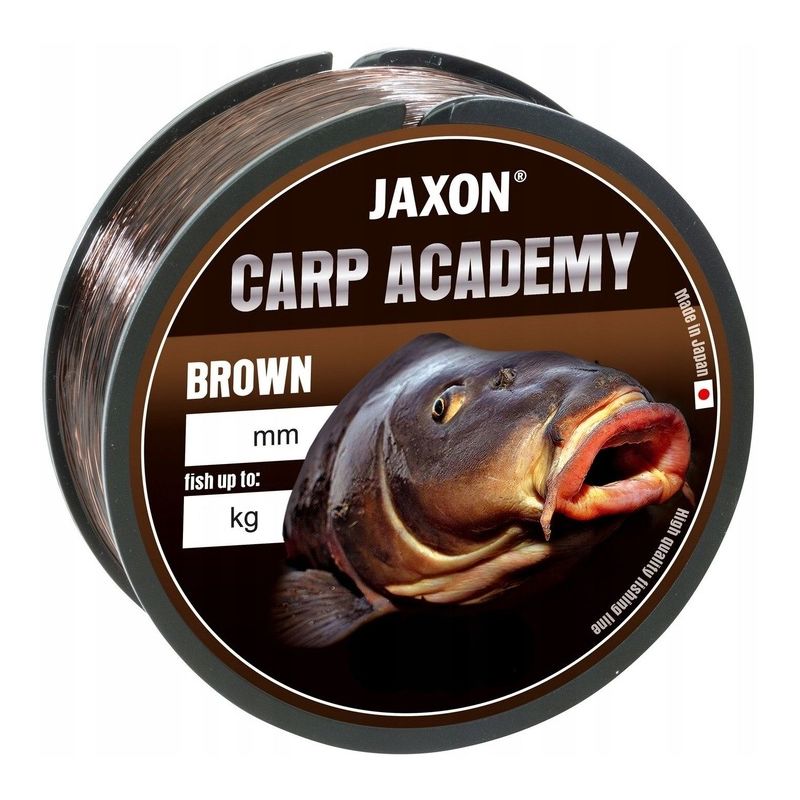 ŻYŁKA JAXON CARP ACADEMY BROWN 0,27mm 600m 15kg 