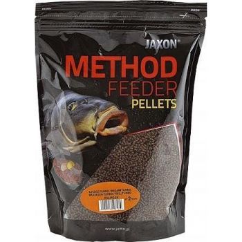 PELLET JAXON METHOD FEEDER 2mm 500g ORZECH TYGRYSI