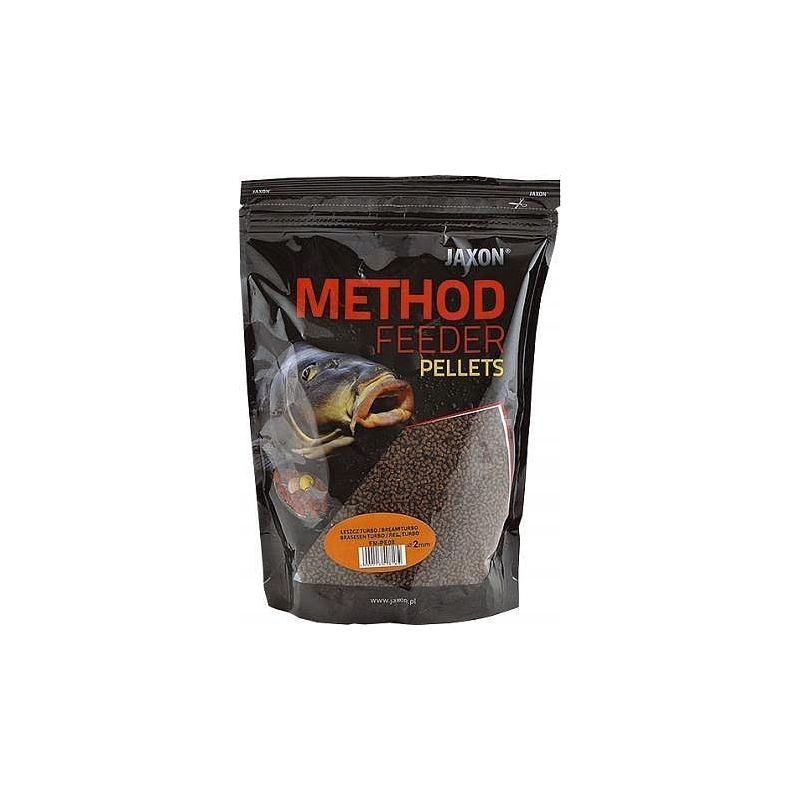 PELLET JAXON METHOD FEEDER 2mm 500g ORZECH TYGRYSI
