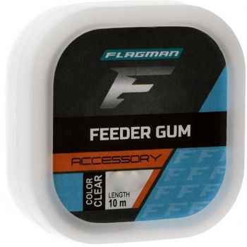 AMORTYZATOR FLAGMAN FEEDER GUMA 1.00mm 10m CLEAR