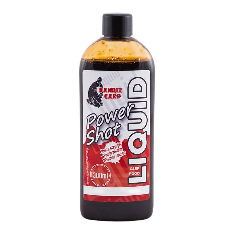 LIQUID BANDIT CARP POWER SHOT 300ml SCOPEX SQUID