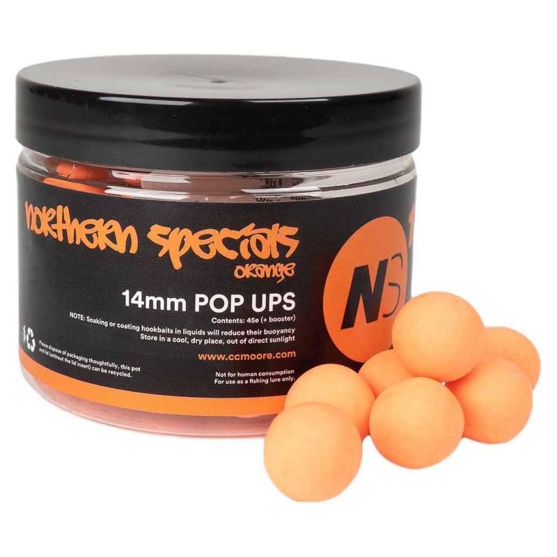 KULKI CC MOORE NS1 POP UPS ORANGE 14mm