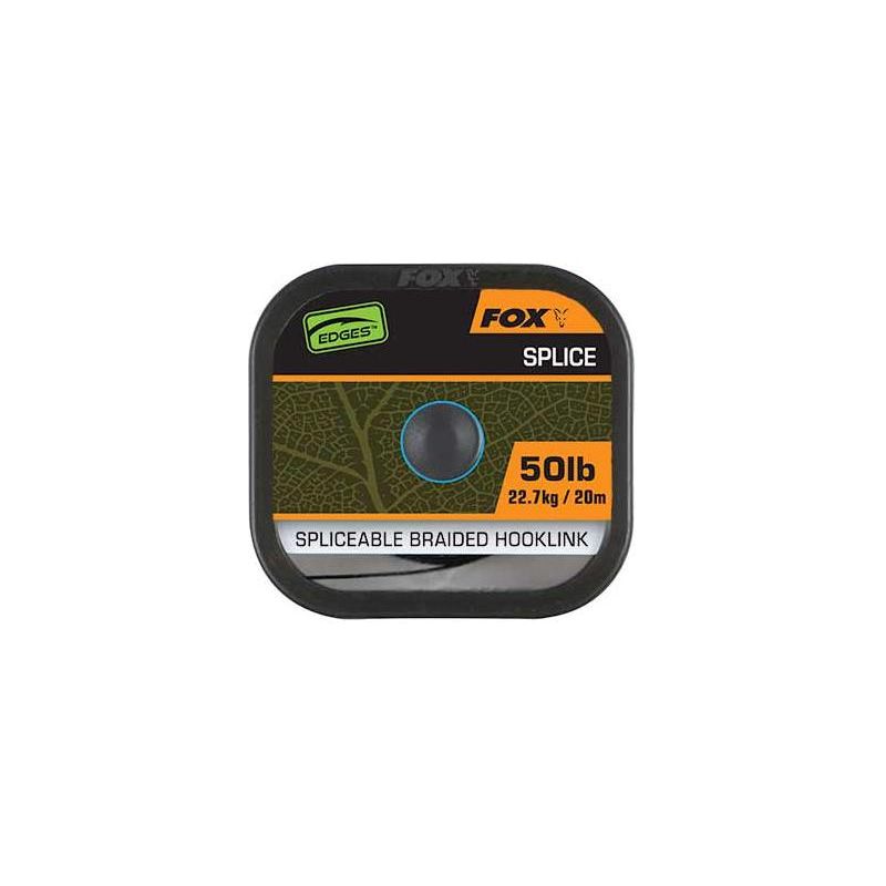 PLECIONKA FOX NATURALS SPLICE HOOKLENGTH 50lb 20m 