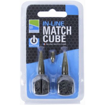 CIĘŻARKI PRESTON IN-LINE MATCH CUBE 20g 2szt