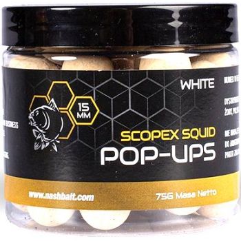 KULKI NASH SCOPEX SQUID POP UPS 12mm 75g WHITE