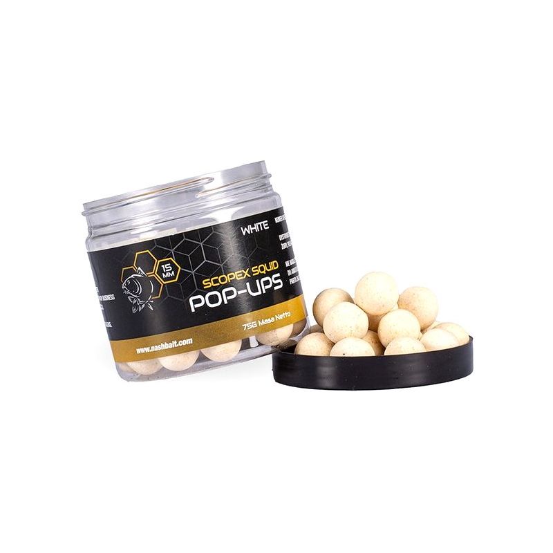 KULKI NASH SCOPEX SQUID POP UPS 20mm 75g WHITE