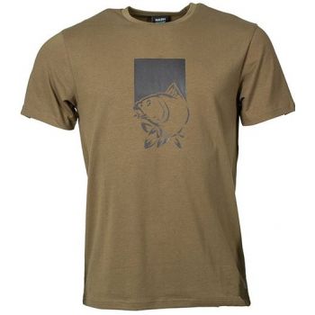 KOSZULKA NASH MAKE IT HAPPEN T-SHIRT FISH GREEN S 