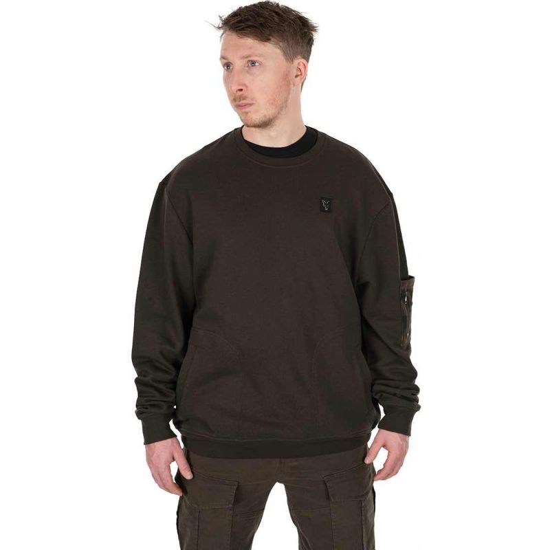 BLUZA FOX LW KHAKI JUMPER PULLOVER ROZM XL 