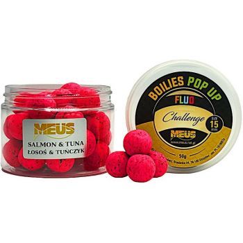 KULKI MEUS CHALLENGE POP UP FLUO 15mm ŁOSOŚ TUŃCZY