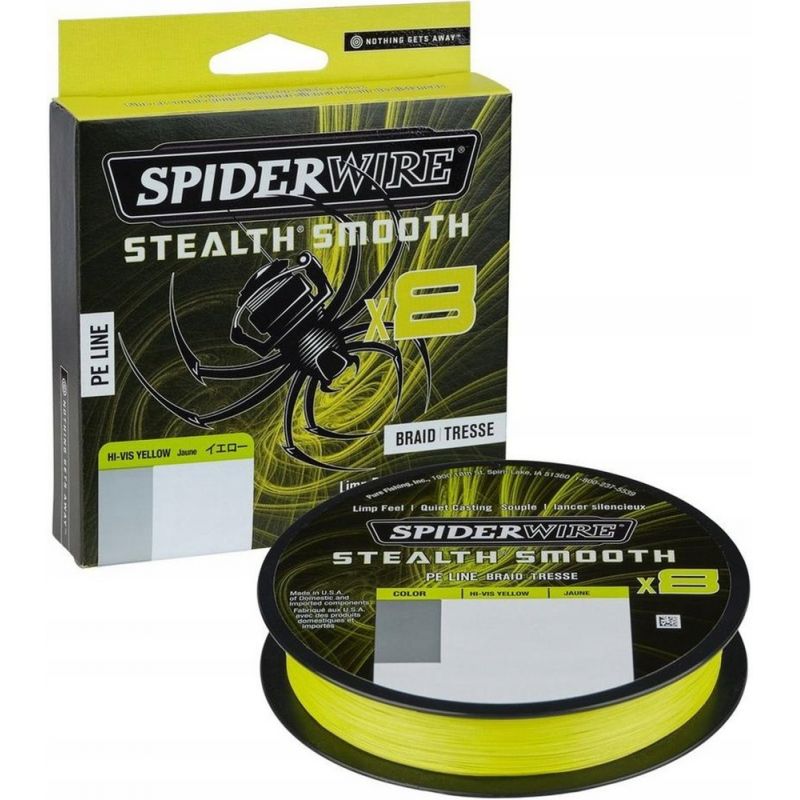 PLECIONKA SPIDERWIRE STEALTH SMOOTH X8 0.09mm 150m