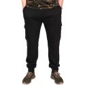 SPODNIE FOX LW BLACK CAMO COMBAT JOGGERS ROZM S 