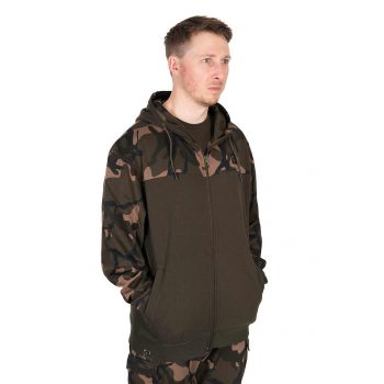 BLUZA FOX LW KHAKI CAMO SPLIT ZIP HOODY ROZM XXXL
