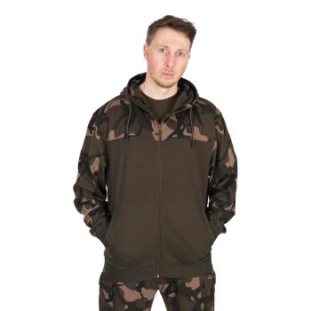BLUZA FOX LW KHAKI CAMO SPLIT ZIP HOODY ROZM XXXL