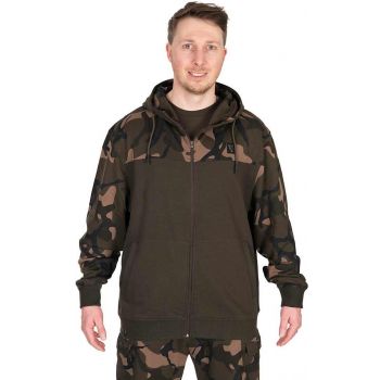 BLUZA FOX LW KHAKI CAMO SPLIT ZIP HOODY ROZM M