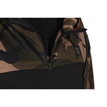 BLUZA FOX LW BLACK CAMO SPLIT ZIP HOODY ROZM S