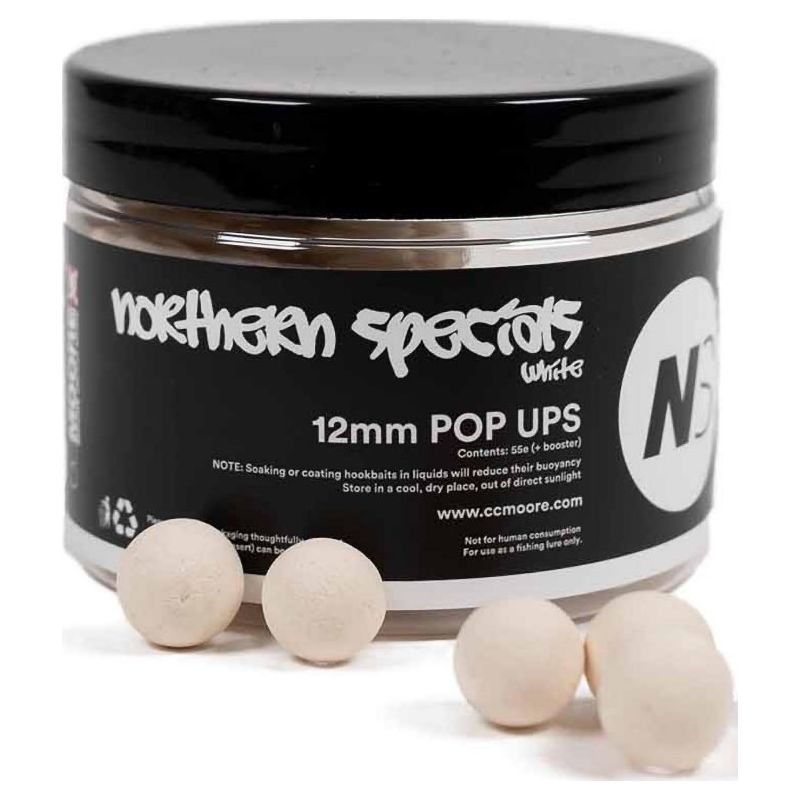 KULKI CC MOORE NS1 POP UPS WHITE 12mm