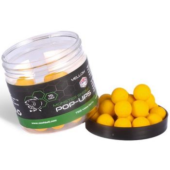 KULKI NASH MONSTER SHRIMP POP UP 12mm 75g YELLOW