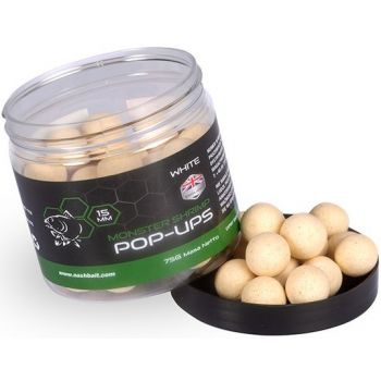 KULKI NASH MONSTER SHRIMP POP UP 15mm 75g WHITE