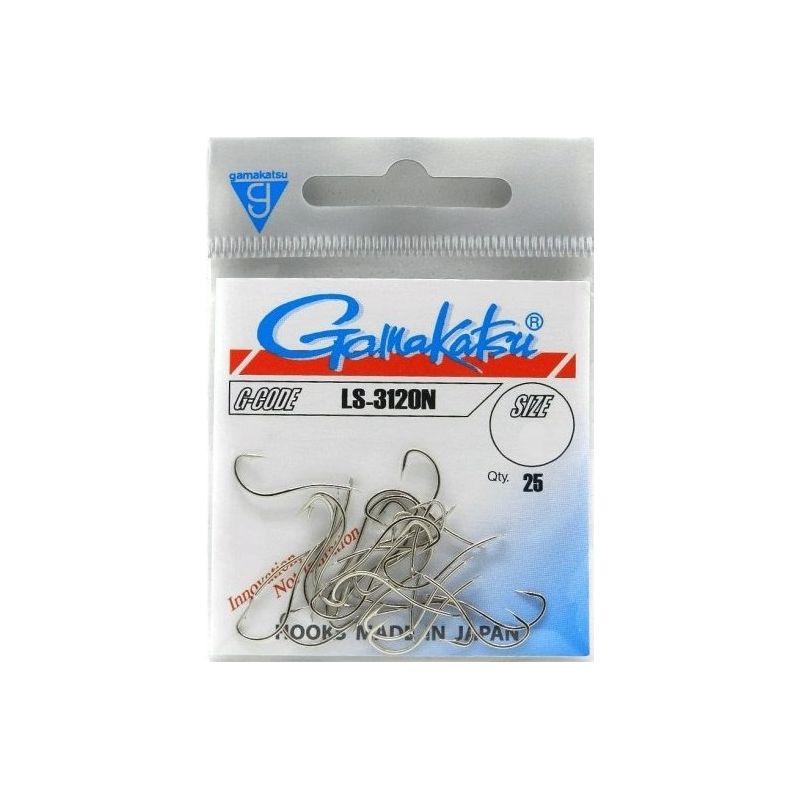 HACZYKI GAMAKATSU LS-3120N HOOKS NICKEL  10