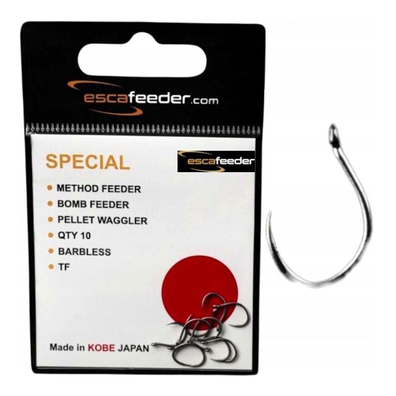 HACZYKI ESCA FEEDER SPECIAL ROZM 14 BEZZADZIOROWE 