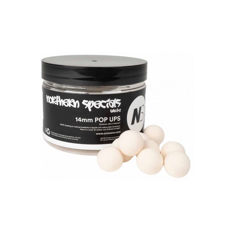 KULKI CC MOORE NS1 POP UPS WHITE 18mm