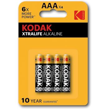 BATERIE KODAK ALKALICZNE XTRALIFE R3 1.5V 4szt
