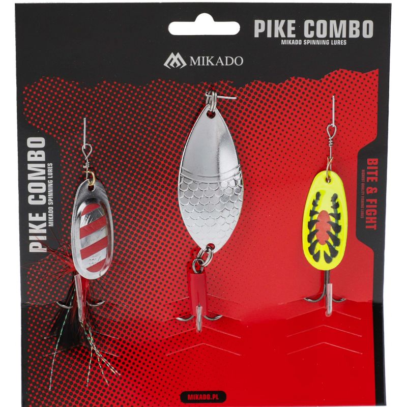 ZESTAW BŁYSTEK MIKADO PIKE 3szt