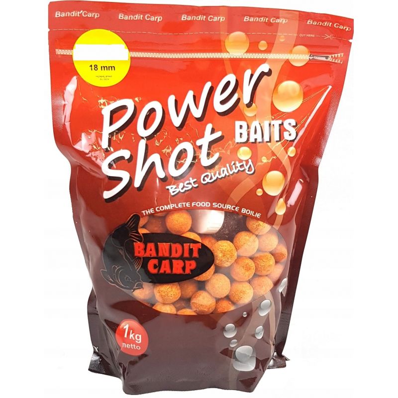 KULKI BANDIT POWER SHOT 1kg 18mm ANANAS TRUSKAWKA