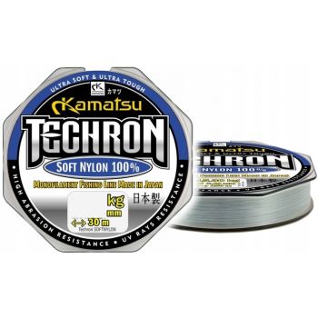 ŻYŁKA KAMATSU TECHRON SOFT NYLON 0,18mm 30m