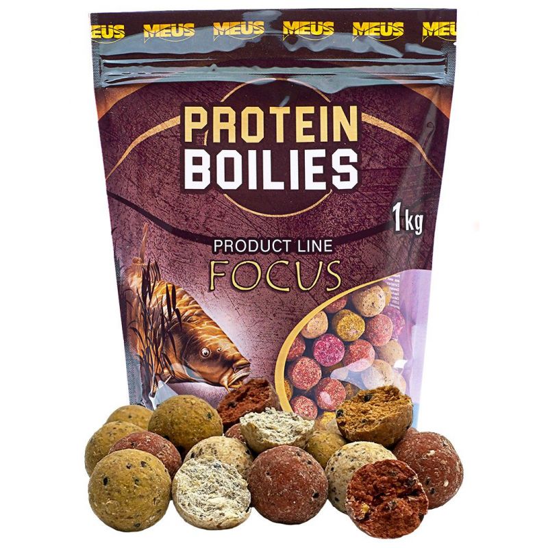 KULKI ZANĘTOWE MEUS FOCUS 1kg 18mm FISH MIX 