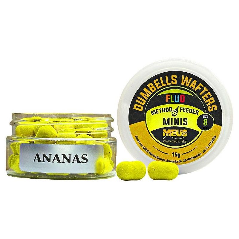 DUMBELLS MEUS WAFTERS FLUO 8mm MINIS ANANAS
