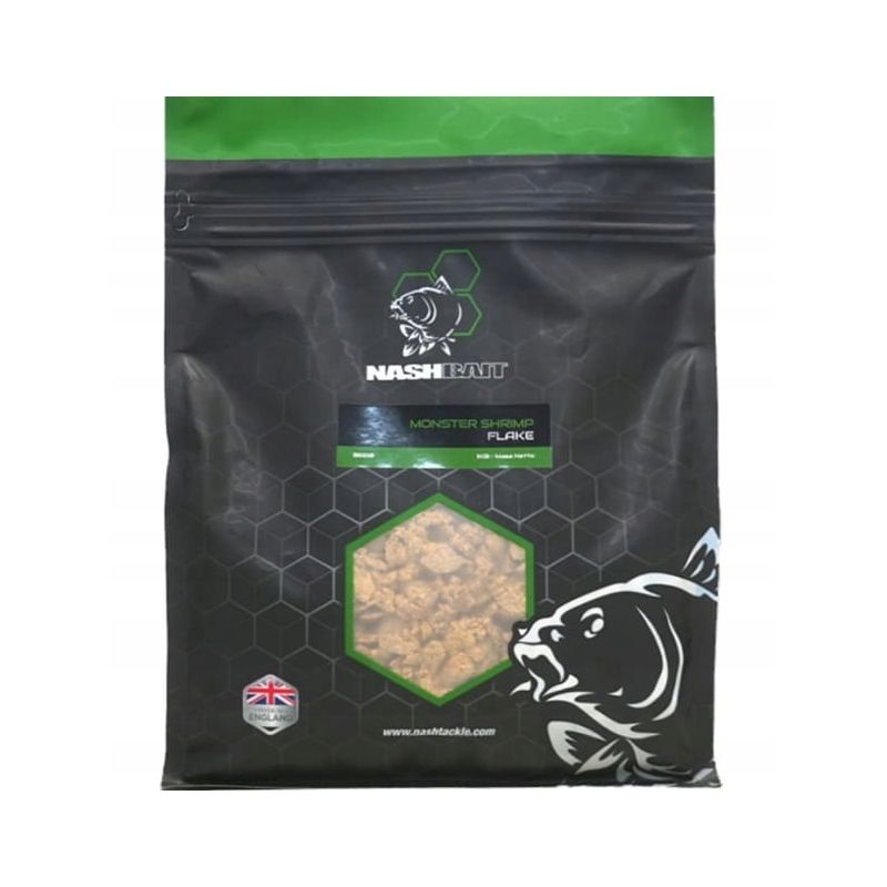 ZMIELONE DROBNO KULKI NASH MONSTER SHRIMP FLAKE 1k