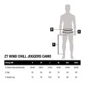 SPODNIE NASH ZT WIND CHILL JOGGERS CAMO S JOGGERY