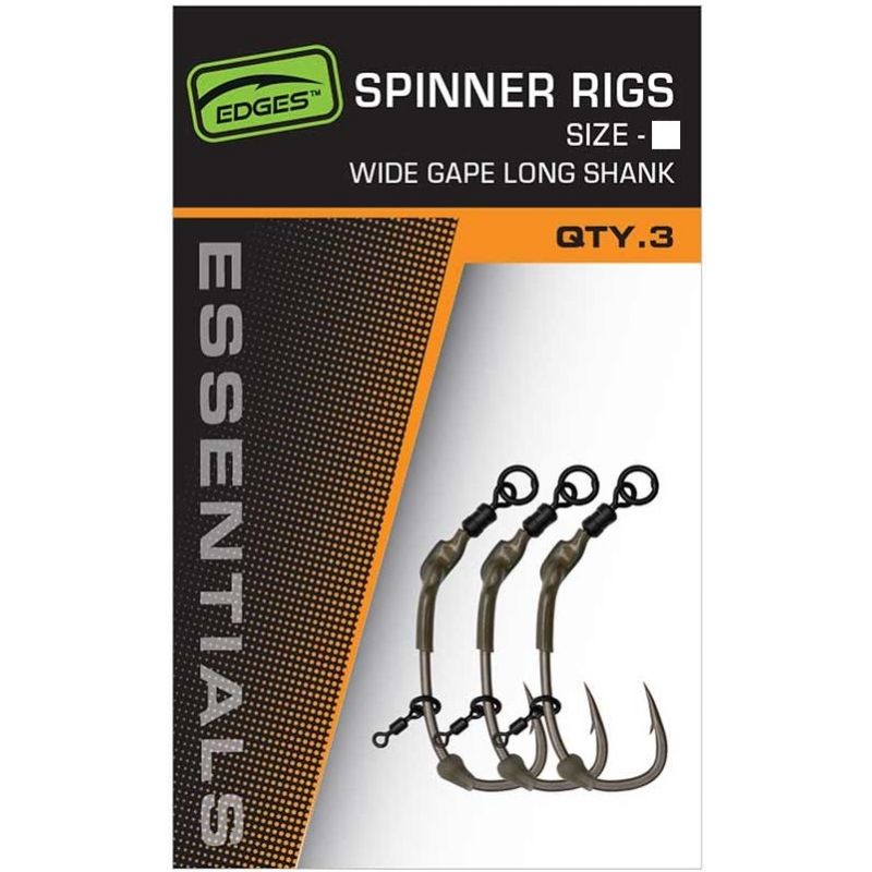 HACZYKI GOTOWE FOX SPINNER DO RONNIE RIG r.4  3szt