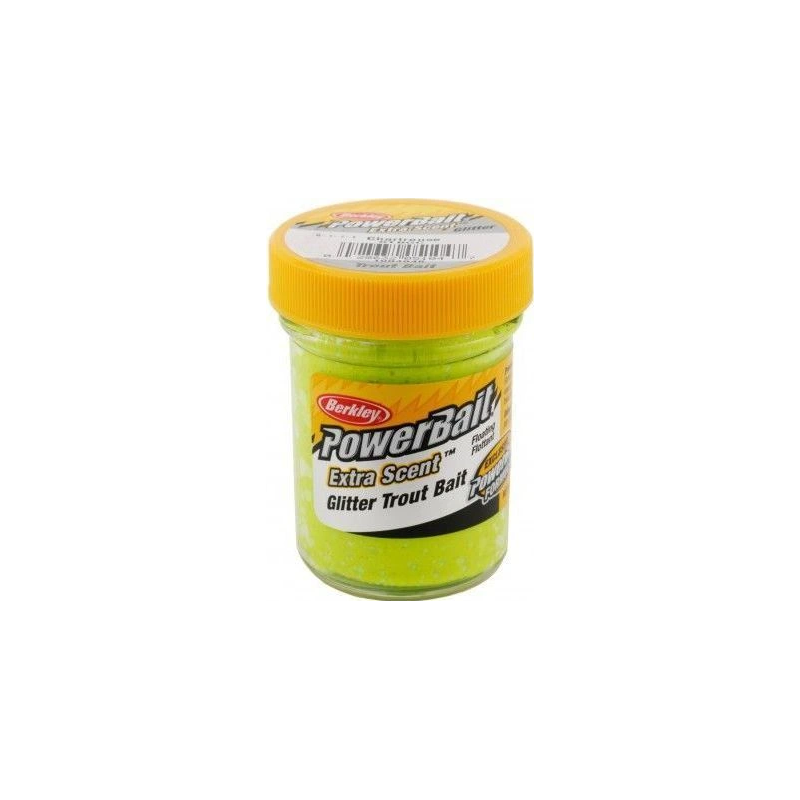 PASTA PSTRĄGOWA BERKLEY FLUO GREEN YELLOW 50g